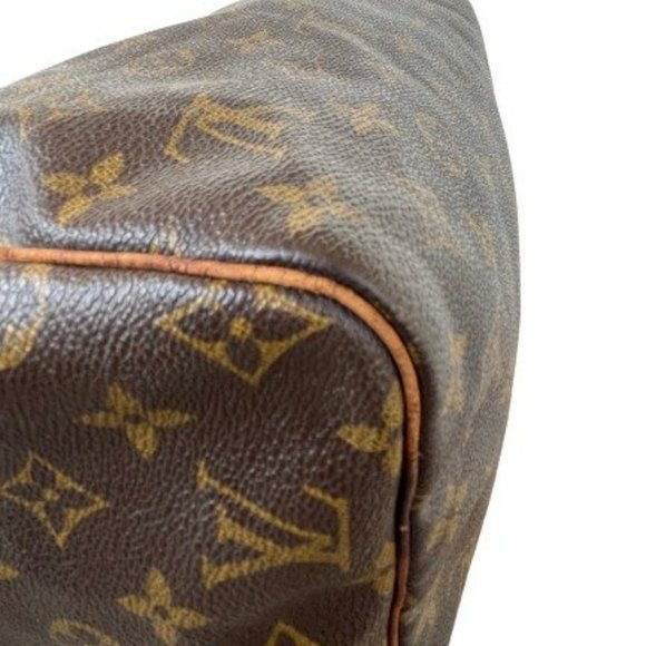 FLASH SALE!  LOUIS VUITTON SPEEDY 30 MONOGRAM MADE AND PURCHASED IN FRANCE - Picture 9 of 16